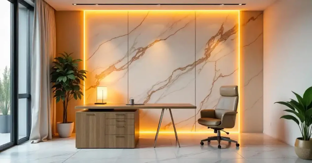 Office - Marble Design Panels